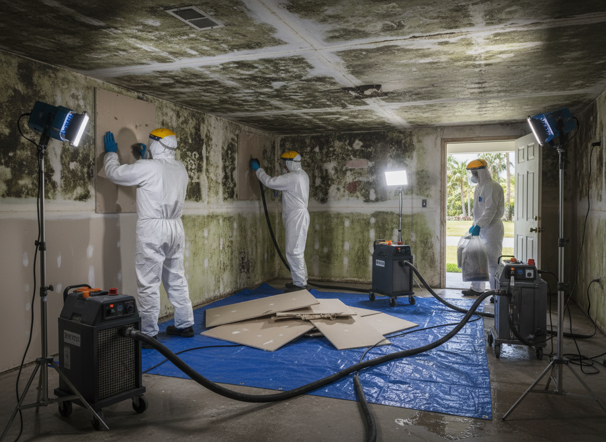 Mold Damage Restoration in Wellington